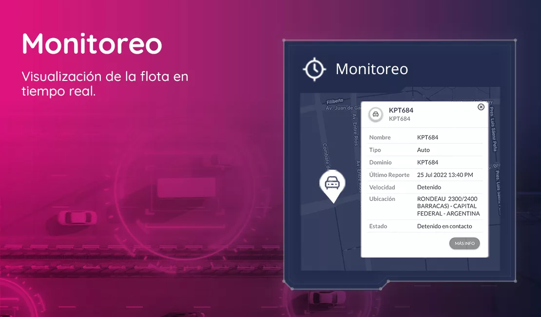 monitoreo gps flotas lojack strix